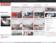 Tablet Screenshot of priess-horstmann.com